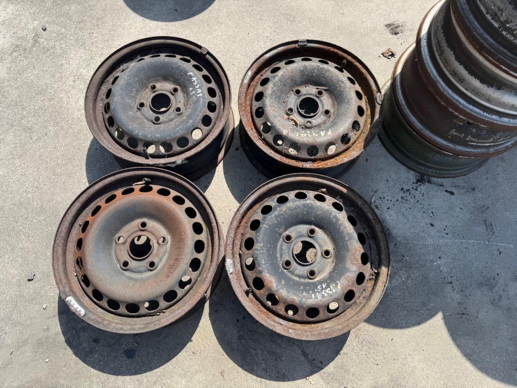4 jantes en tôle VW Passat, Enlèvement, Utilisé, Volkswagen