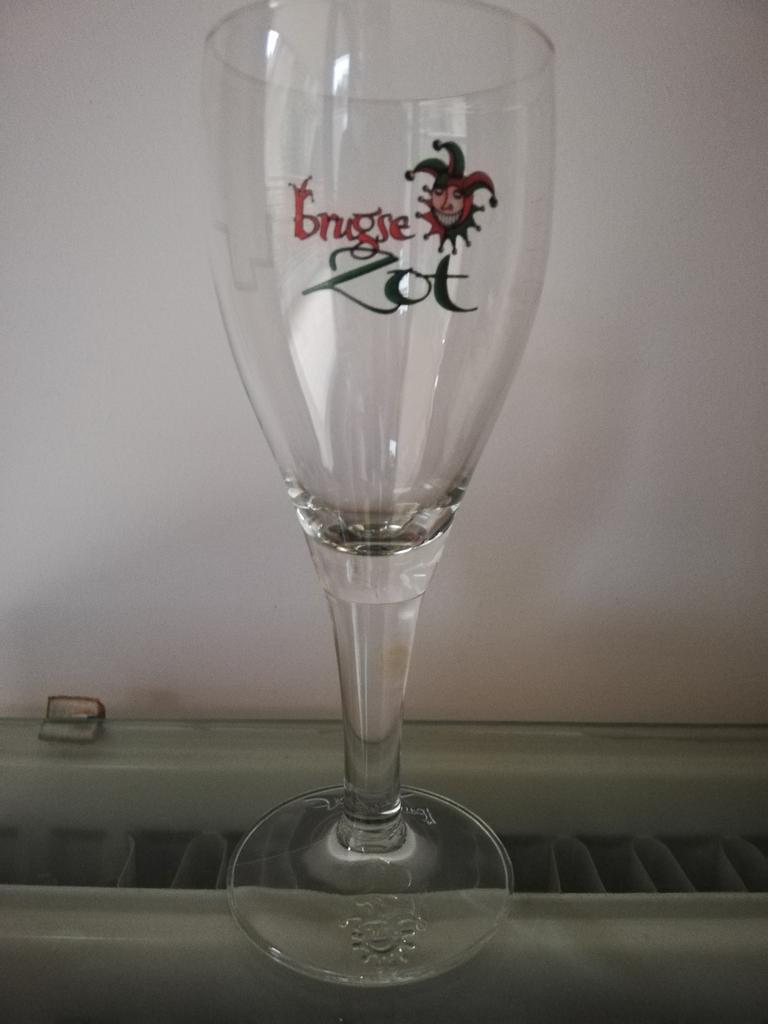 Bierglazen Brugse Zot 20cl met pipeline, Verzamelen, Biermerken, Ophalen, Zo goed als nieuw