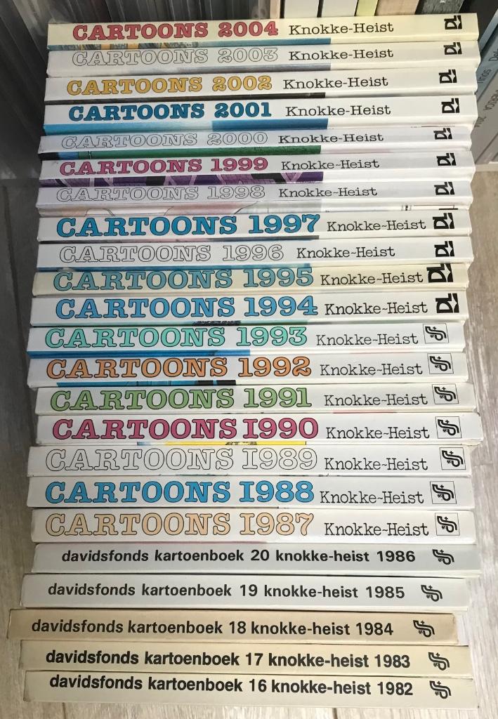 Cartoons davidsfonds 23delen, Boeken, Humor, Ophalen, Gelezen, Cartoons