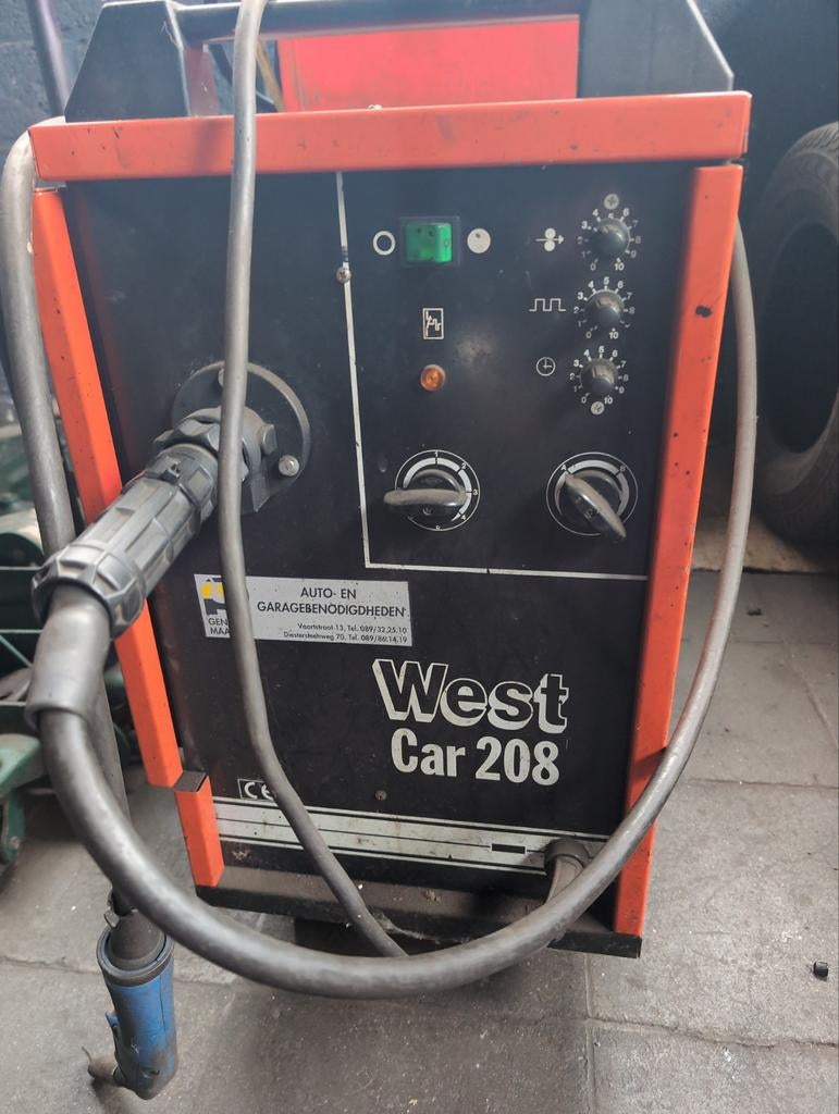 Lasapparaat halfautomaat West Car 208, Bricolage & Construction, Enlèvement