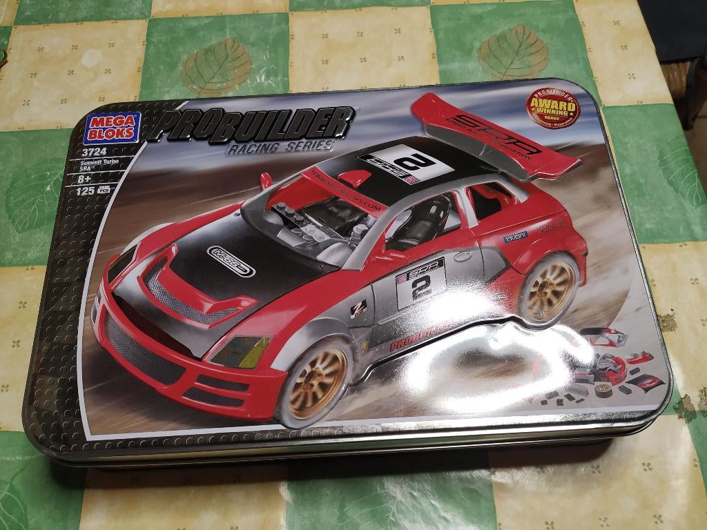 mega bloks probuilder race auto serie nr 3724, 125stuks, Ophalen of Verzenden, Zo goed als nieuw