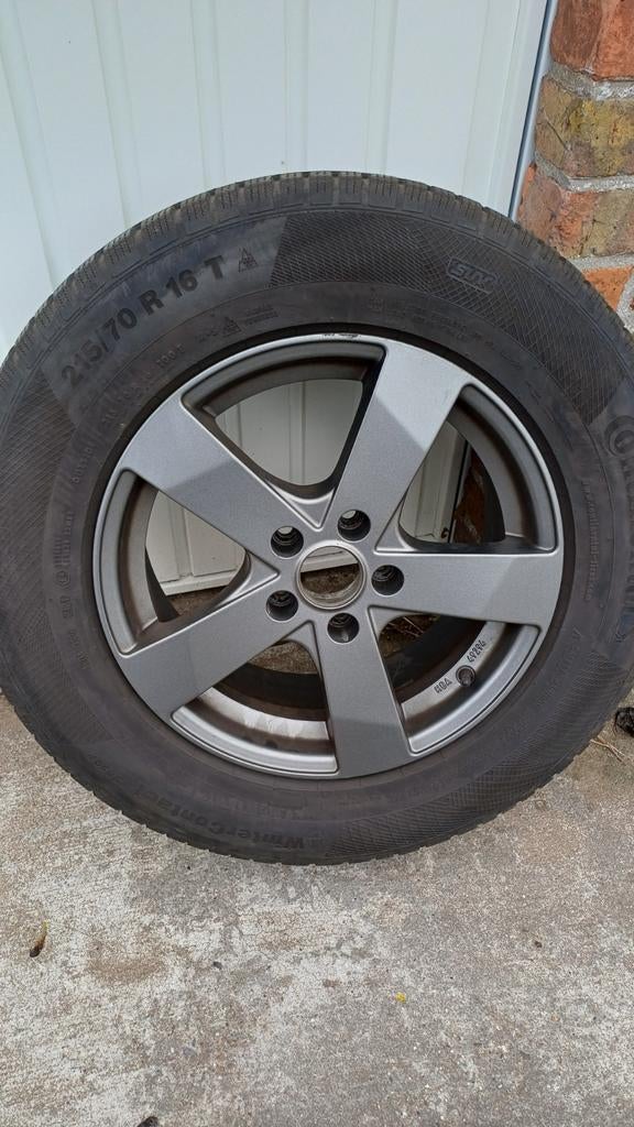 Jantes Dezent avec pneus d'hiver, Enlèvement, Utilisé