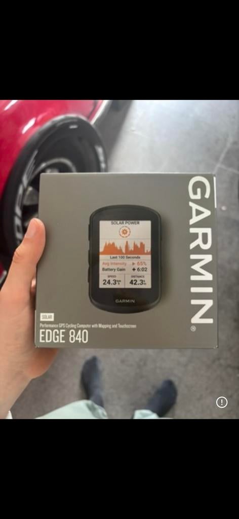 Garmin edge solar 840, Fietsen en Brommers, Fietsaccessoires | Fietscomputers, Ophalen