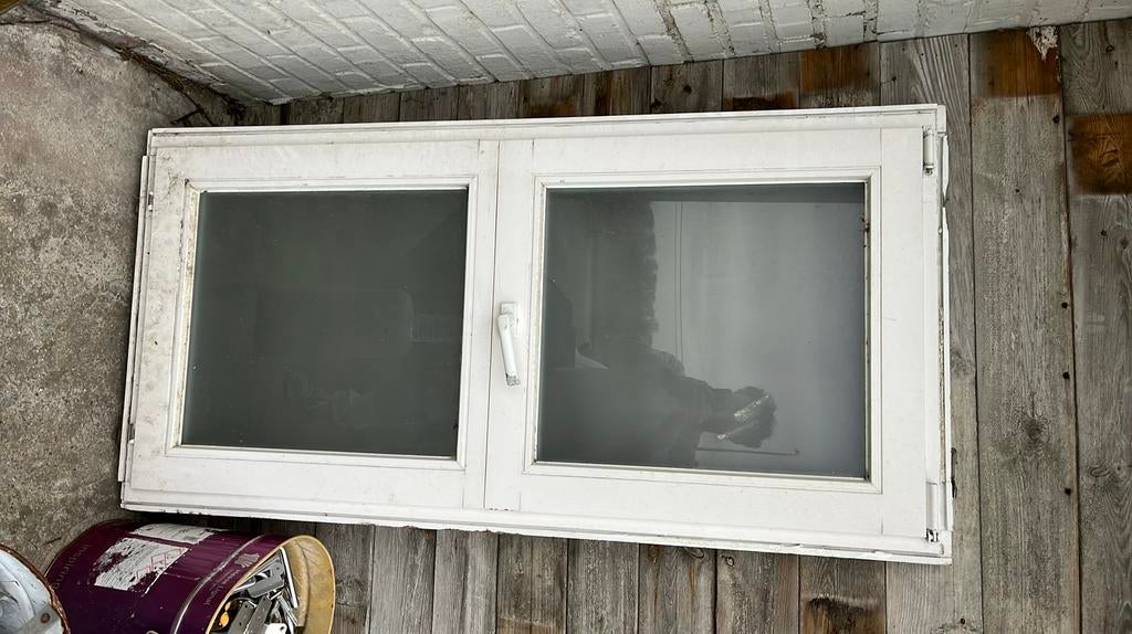 1 houten draai-kip ramen, Ophalen, Gebruikt, Hout