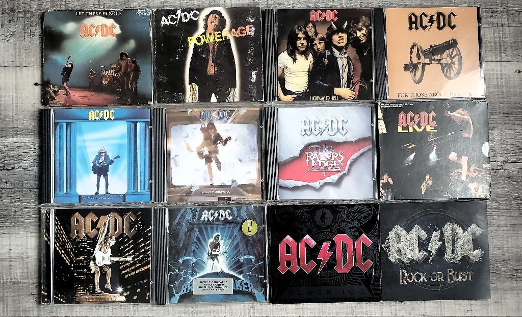 CD's: AC/DC -/ Guns'N'Roses /Def Leppard / Motorhead, Ophalen of Verzenden, Zo goed als nieuw
