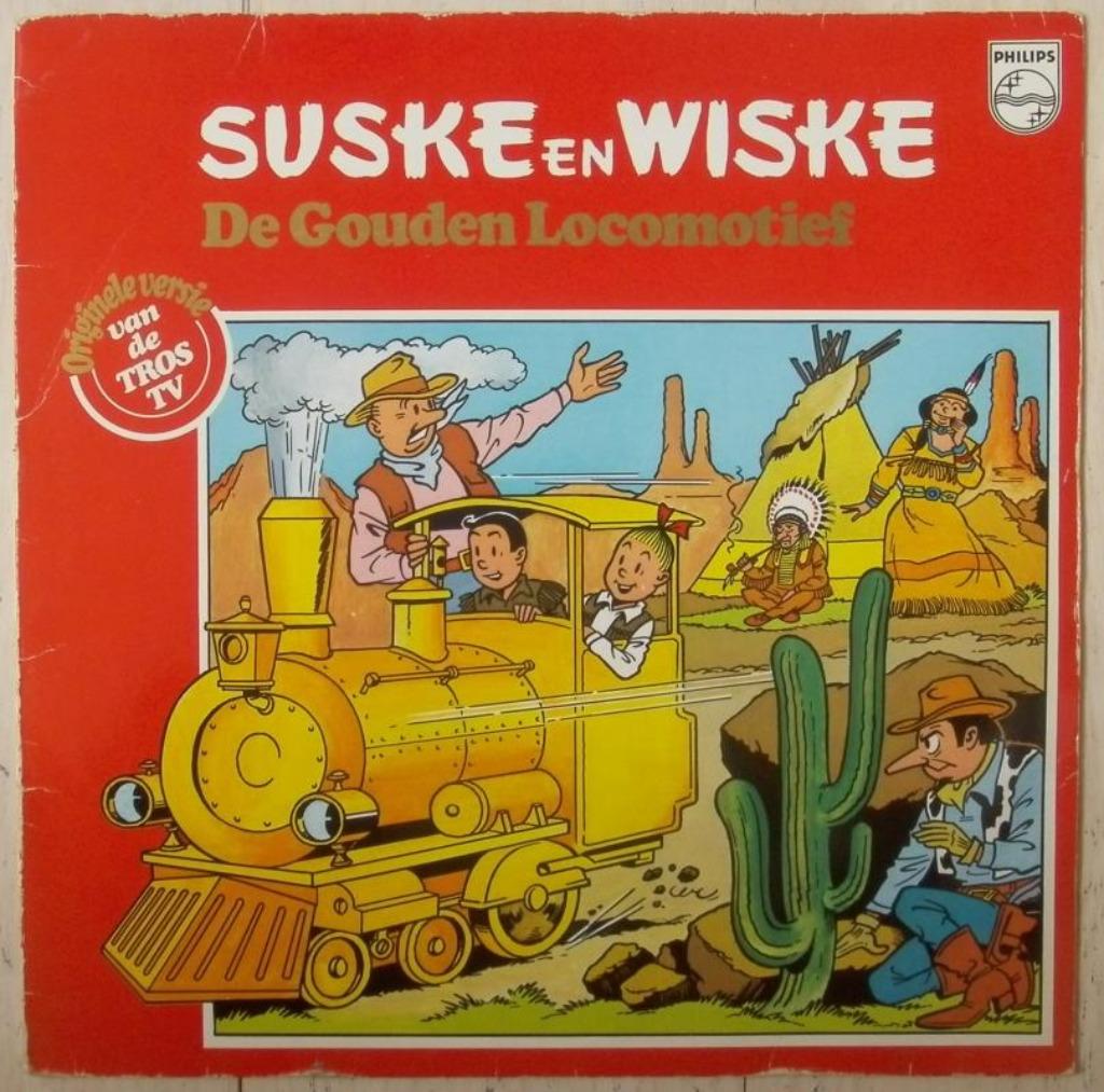 LP Suske en Wiske - De gouden locomotief ( 1976 ), Ophalen of Verzenden