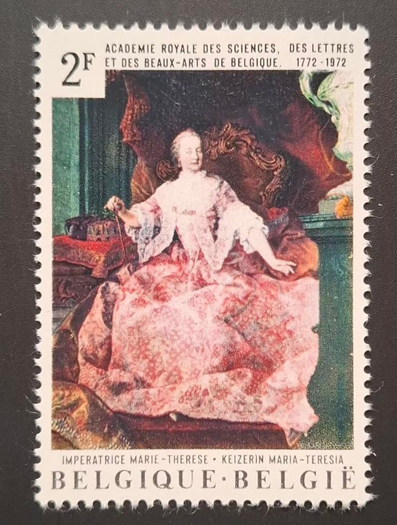 Belgique : COB 1656P1 ** Académie Royale 1972., Timbres & Monnaies, Sans timbre, Neuf, Enlèvement ou Envoi, Non oblitéré