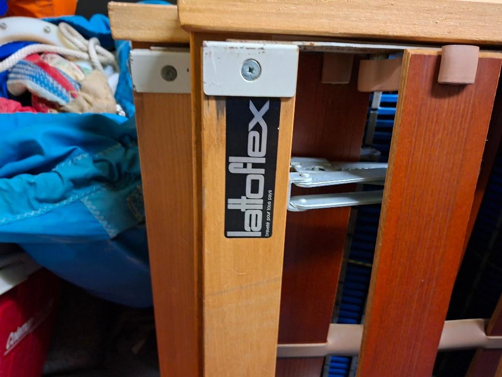 Lattoflex 2 stuks 70 x 194 cm (140cm), Huis en Inrichting, Ophalen, Gebruikt, Tweepersoons, 140 cm