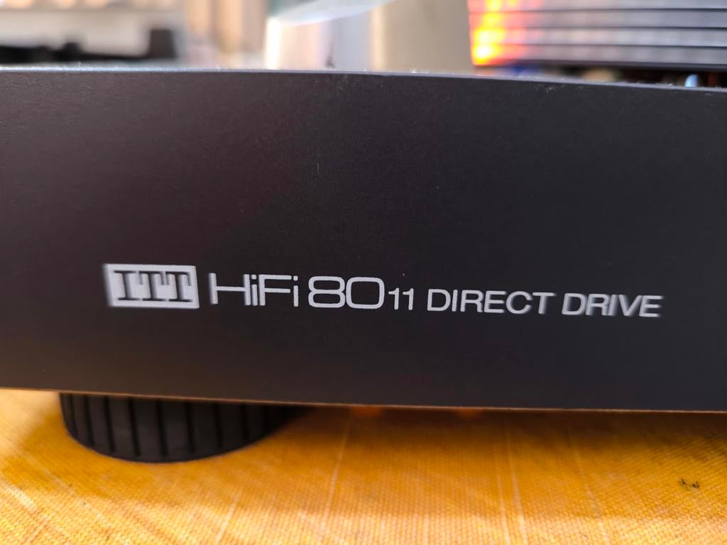 Platine vinyle ITT HiFi 80 11 direct drive, Autres marques, Réglage pitch, Tourne-disque, Reconditionné