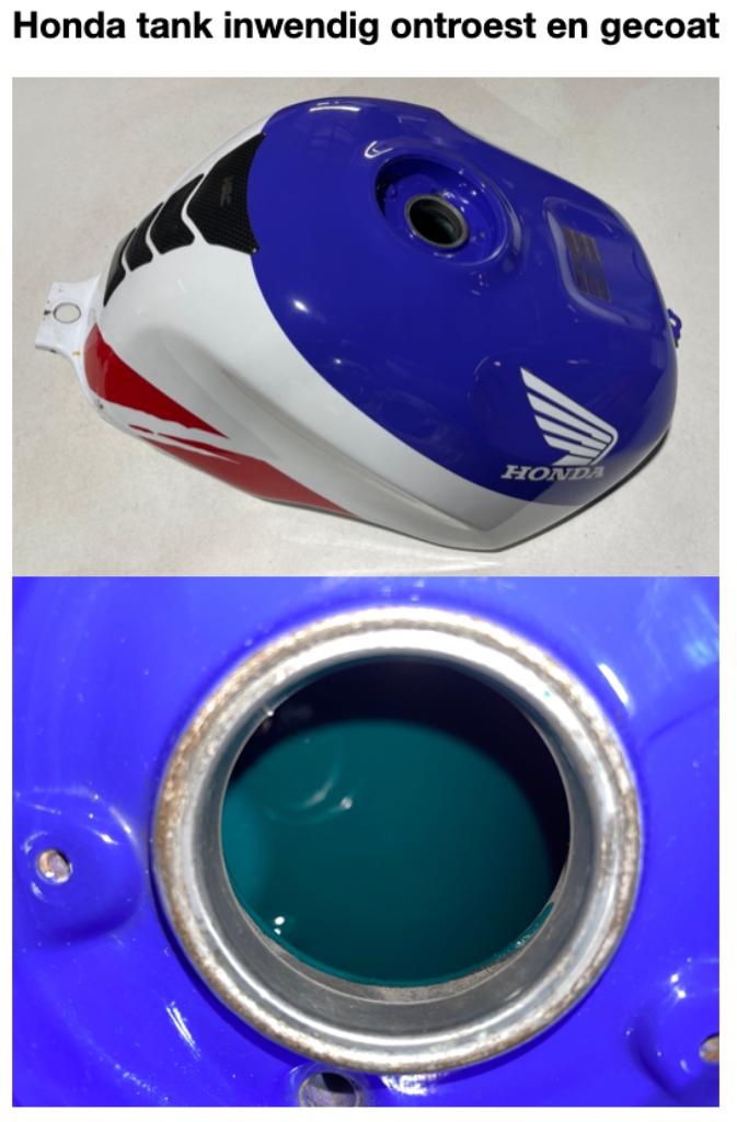 MOTORTANK COATEN: inw. ontroesten en coaten van motortanks, Ophalen of Verzenden, Gereviseerd