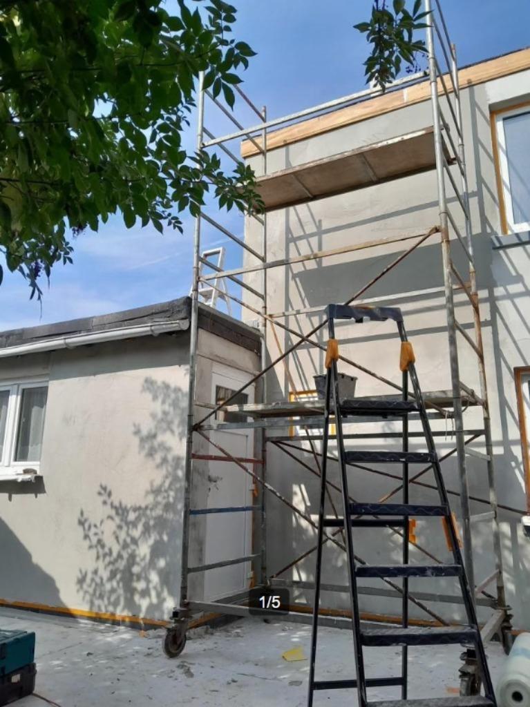 Echafaudage sur roues hauteur 10m, à louer, Bricolage & Construction, Enlèvement