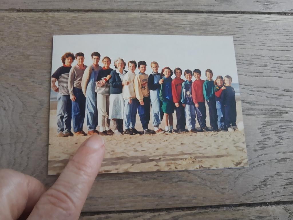 Bp: man+ vrouw burgemeester Oostduinkerke + paardenvissers, Ophalen of Verzenden