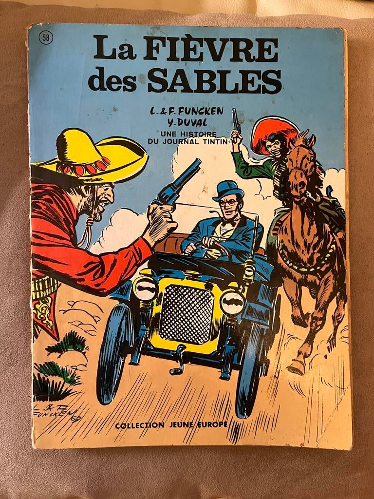 La Fèvre des Sables - Tintin Journal - Édition du Lombard, Verzamelen