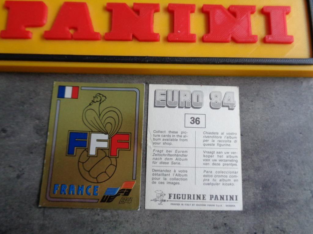 PANINI AUTOCOLLANT DE FOOTBALL EURO 84 CE EMBLÈME N 36 BADG, Hobby & Loisirs créatifs, Autocollants & Images, Autocollant, Enlèvement ou Envoi
