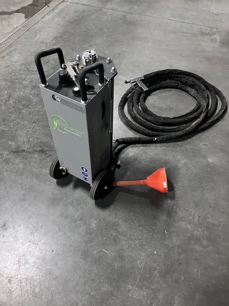 Zandstraler, Ophalen, Zo goed als nieuw