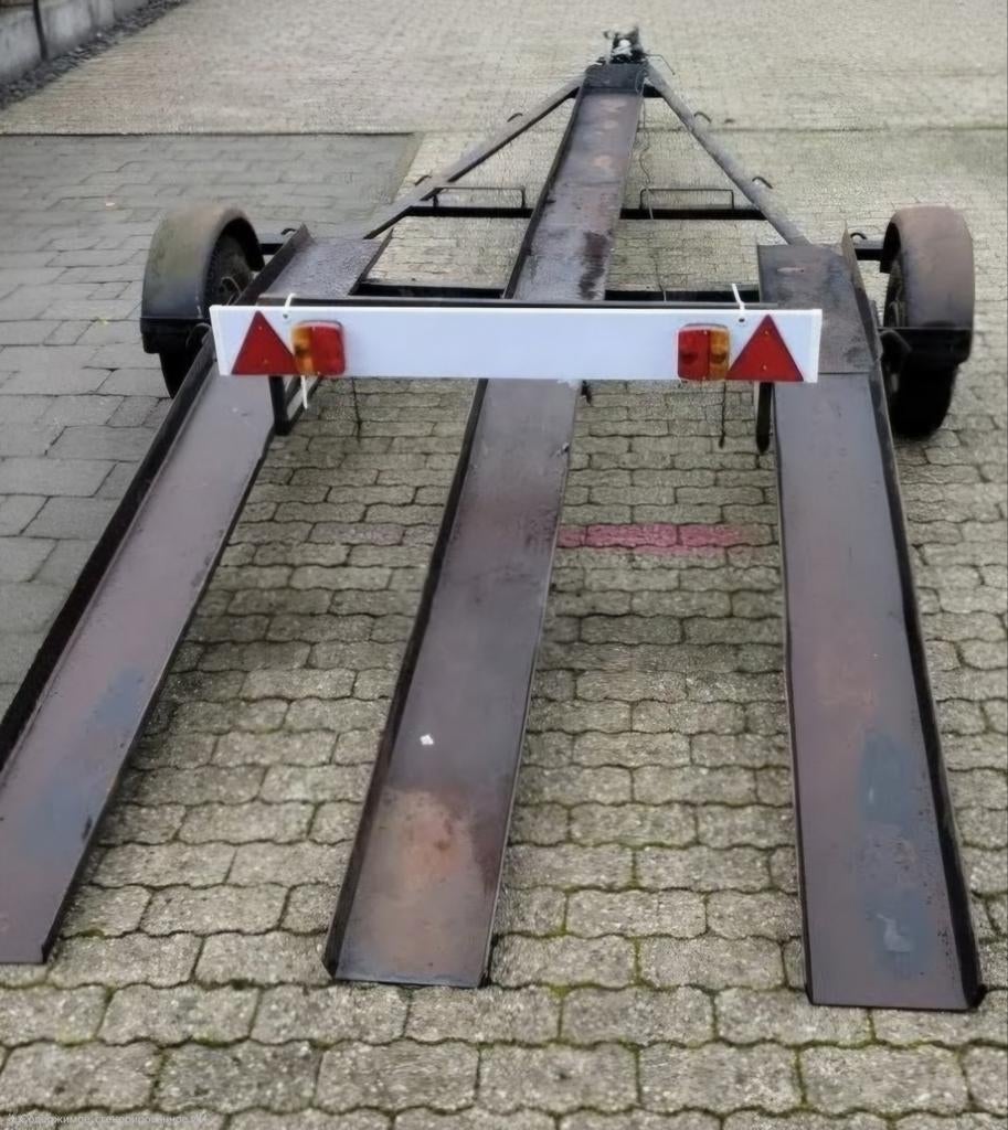 Trike, driewieler, can-am  trailer, aanhangwagen, Ophalen