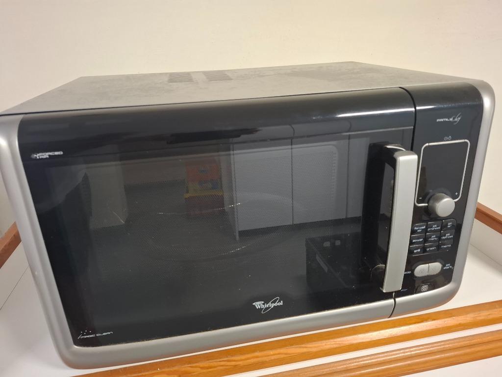 Whirlpool combi oven, Elektronische apparatuur, Ovens, Ophalen, Gebruikt, Oven met grill, Draaiplateau