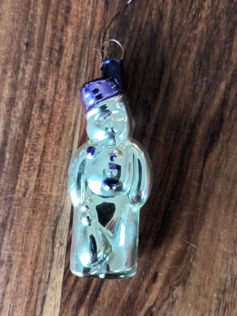 Oude kerstbal, Ophalen of Verzenden, Gebruikt