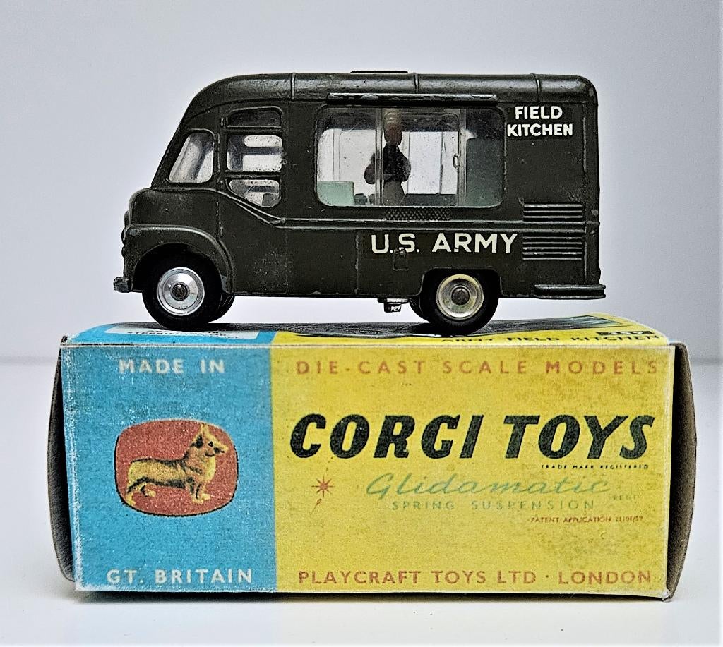 Corgi Commer Field Kitchen, Ophalen of Verzenden, Gebruikt, Bus of Vrachtwagen, Corgi