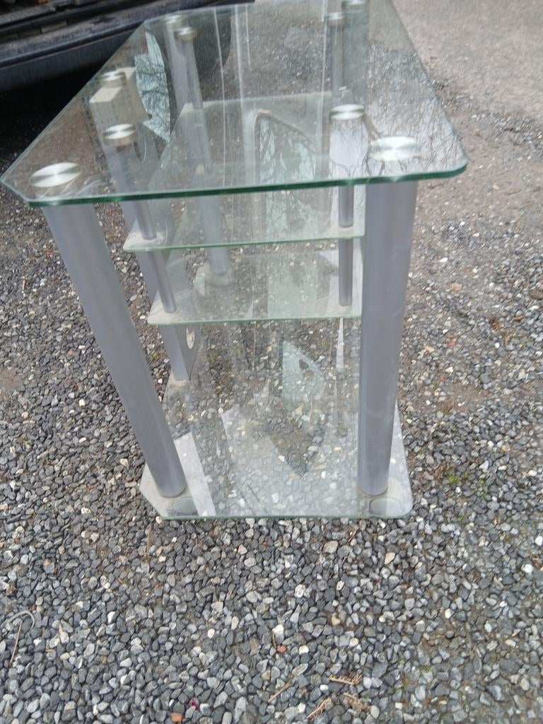Meuble tv, Maison & Meubles, Enlèvement ou Envoi, Verre