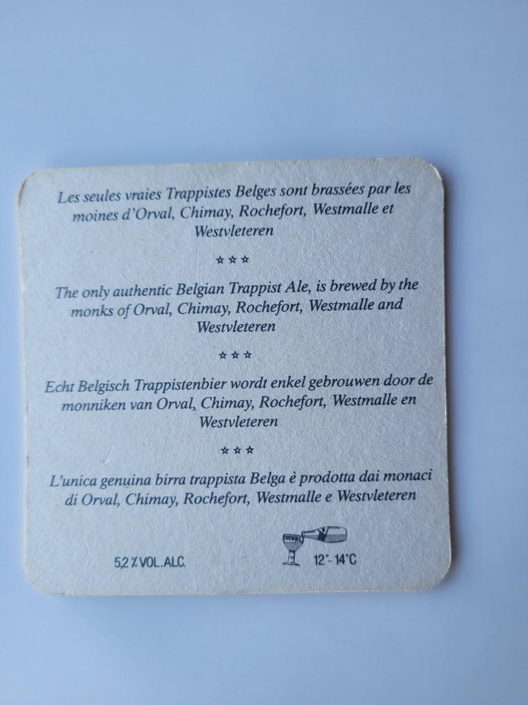 TRES ancien sous bock ORVAL, Collections, Enlèvement ou Envoi, Utilisé, Sous-bock