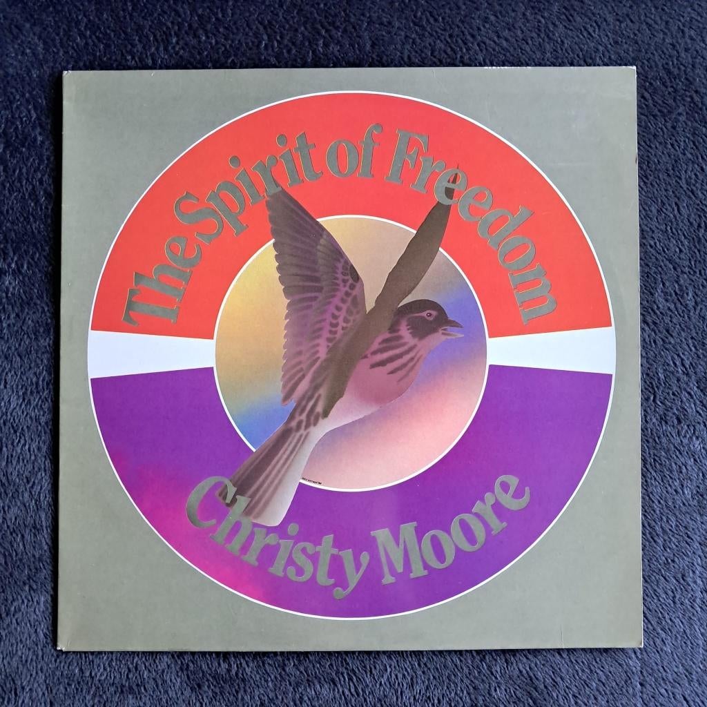 LP Christy Moore – Spirit Of Freedom (ZELDZAAM), Cd's en Dvd's, Ophalen of Verzenden, Gebruikt, 12 inch, Europees