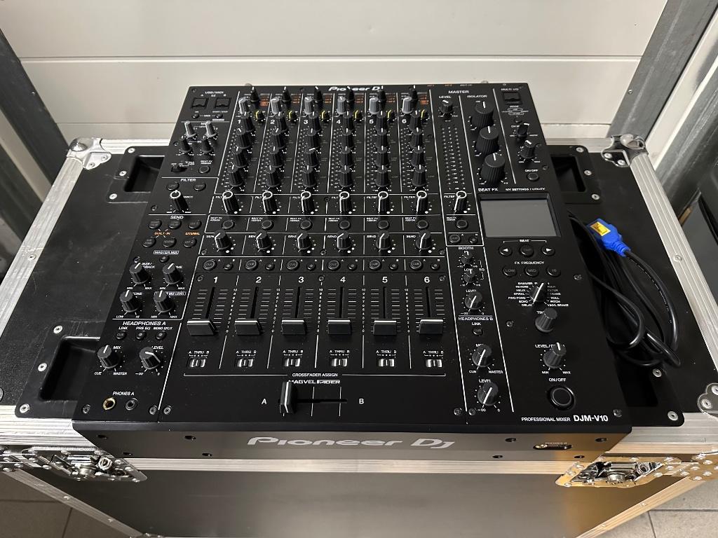 Pioneer djm v10 mixtafel 2022, Ophalen, Zo goed als nieuw, 5 tot 10 kanalen, Microfooningang
