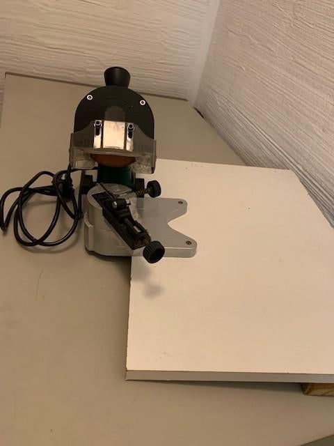 Kettingslijper Topcraft, Doe-het-zelf en Bouw, Gereedschap | Slijpmachines, Ophalen, Zo goed als nieuw, 1000 watt of meer, Overige typen