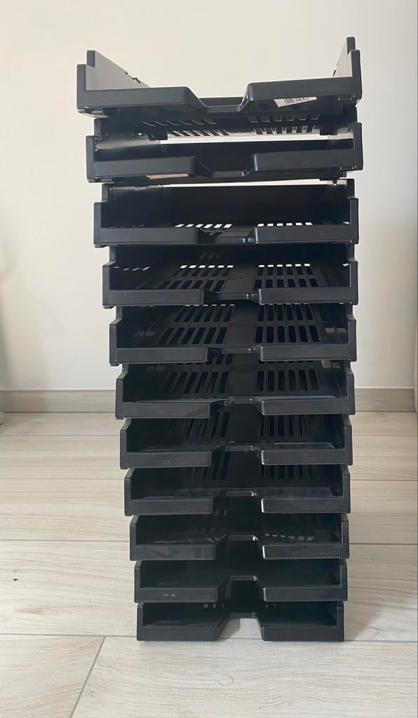 Sorteerbakjes Esselte, Ophalen, Gebruikt