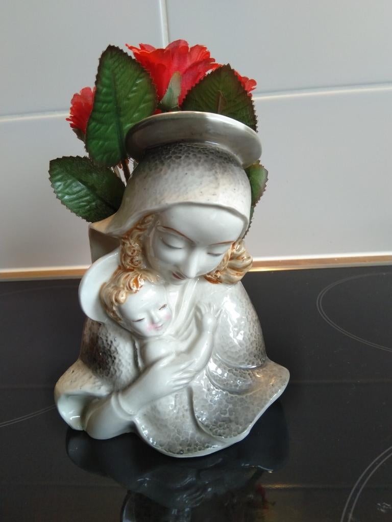 Maria en kindje Jezus, beeld., Verzamelen, Beelden en Beeldjes, Ophalen of Verzenden, Zo goed als nieuw