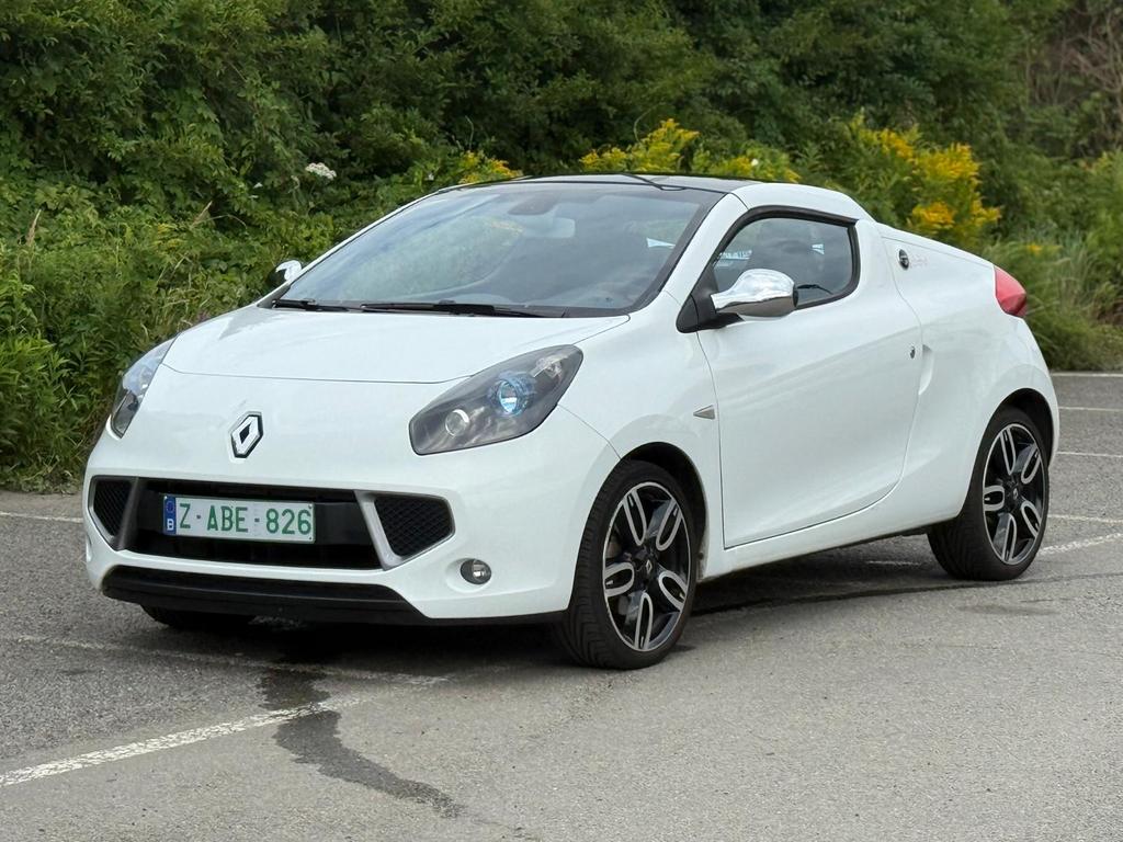 renault wind cabrio 1.6 benzine 201176000, Auto's, Voorwielaandrijving, Euro 5, Zwart, 4 cilinders