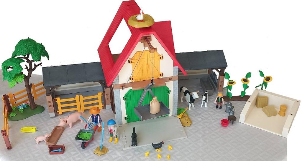 Playmobil grande ferme – réf. 4490 F, Ophalen, Gebruikt, Complete set