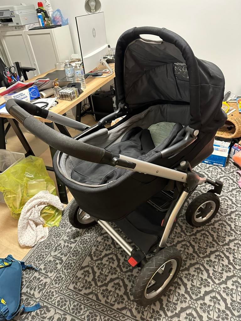 Poussette Maxi-Cosi 3 en 1 bébé enfant, Enlèvement, Utilisé, Poussette, Maxi-Cosi