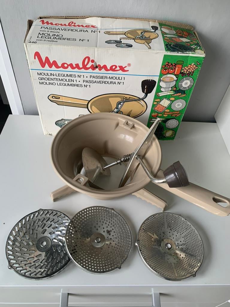 MOULINEX quick pass (3 roosters), Antiek en Kunst, Ophalen of Verzenden