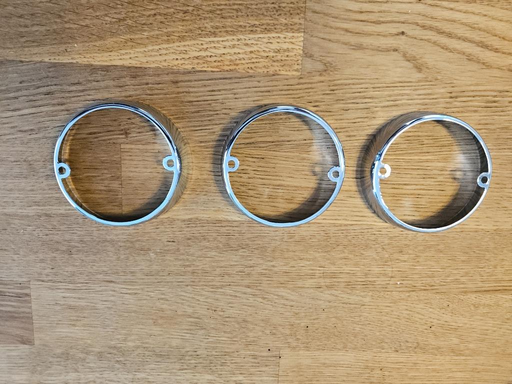 DKW voorste richtingaanwijzerrand chromé, Motoren, Ophalen of Verzenden, Nieuw