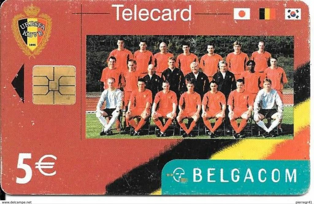 Belgacom telecard Coupe du monde 2002, Belgique-Japon, Enlèvement