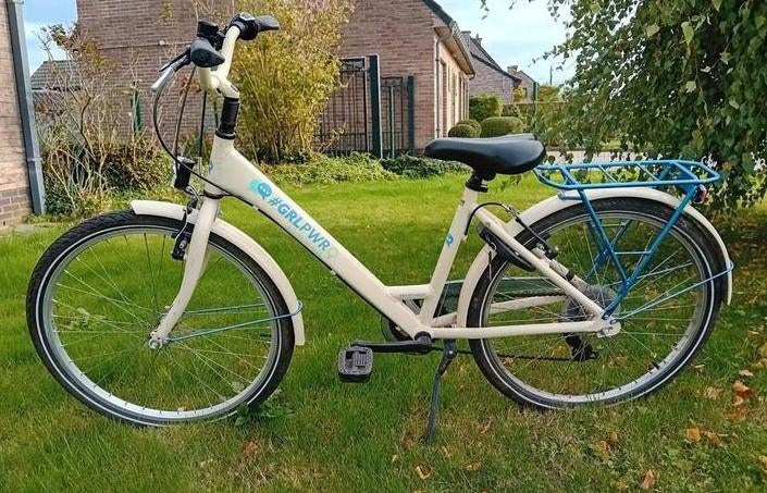 Meisjesfiets alu BFK GRLPWR 24inch 6speed NIEUWPRIJS 399€🚴, Ophalen, Zo goed als nieuw, Trapvoertuig