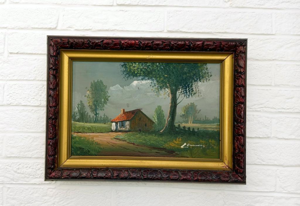 2 Tableaux de Paysages Anciens (20 euros pièce), Enlèvement ou Envoi