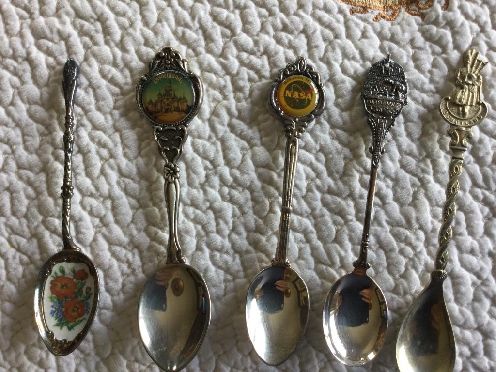 Lepeltjes verzilverd, Verzamelen, Ophalen, Verzilverd, Zo goed als nieuw, Metaal