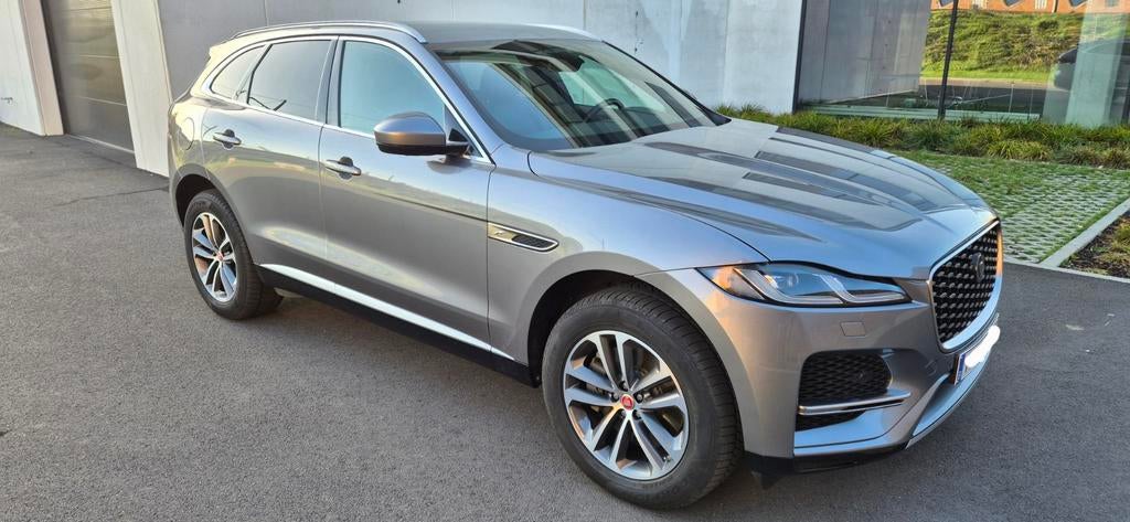 Jaguar F-pace PHEV P400e. Plug in Hybrid., Autos, Jaguar, Cuir, Argent ou Gris, Achat, Euro 6