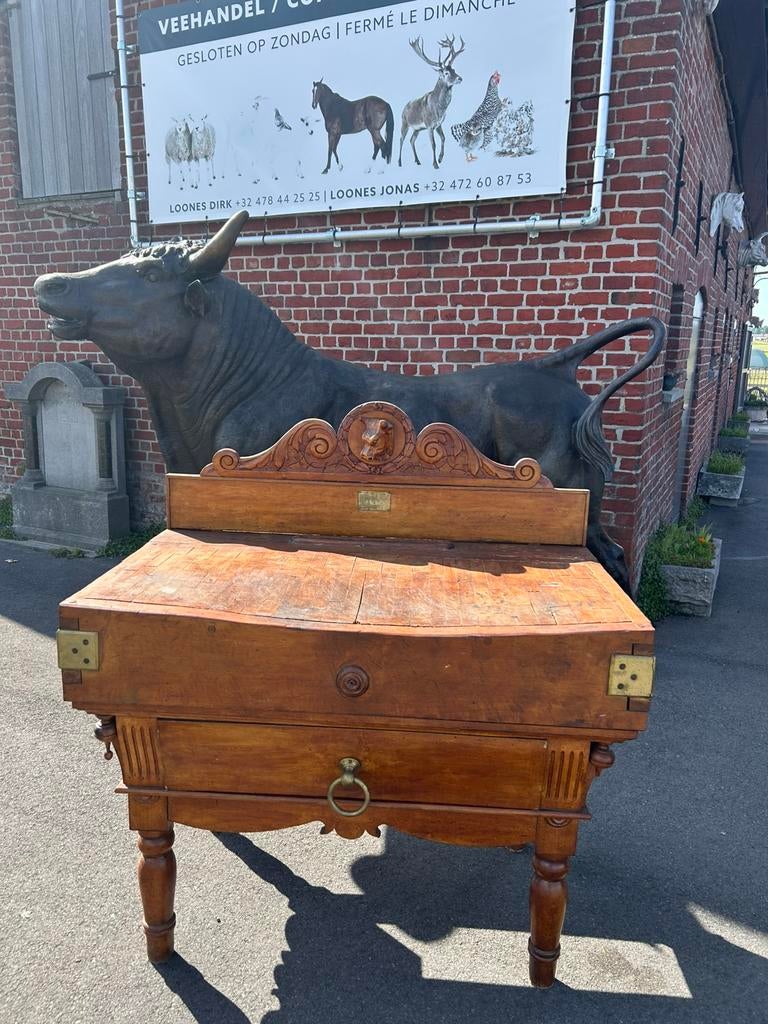 Uiterst unieke antieke kapblok top model !! 100 jaar oud, Ophalen