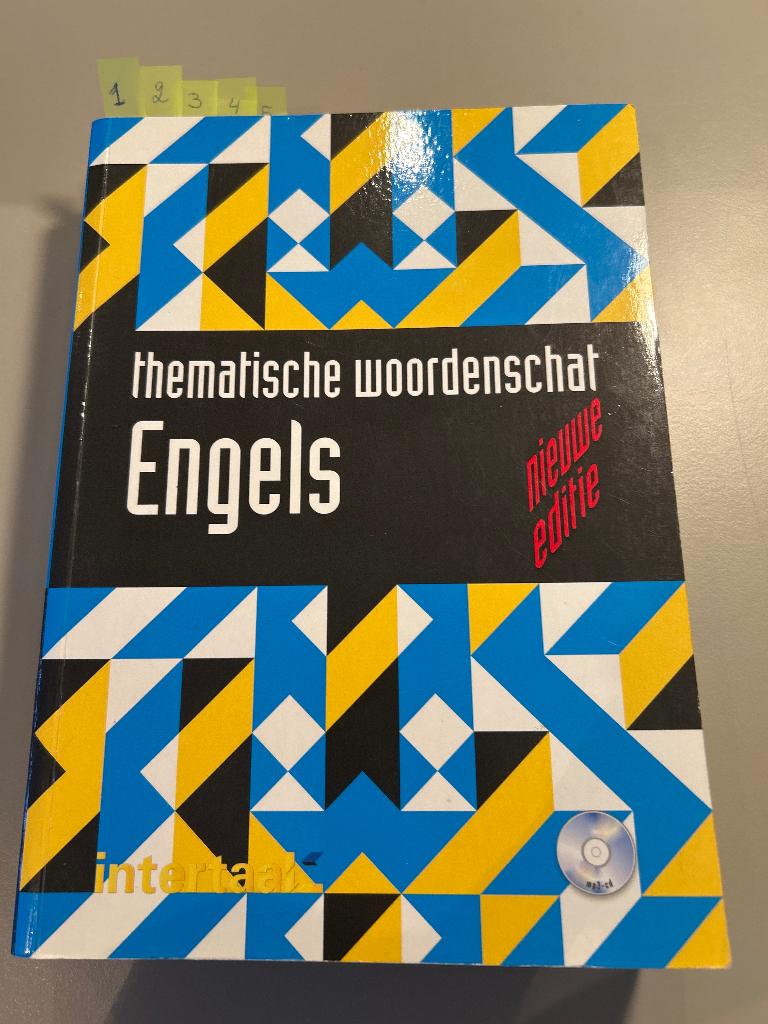 Boek: thematische woordenschat Engels, Enlèvement ou Envoi, Anglais, Gernot haublein, Utilisé