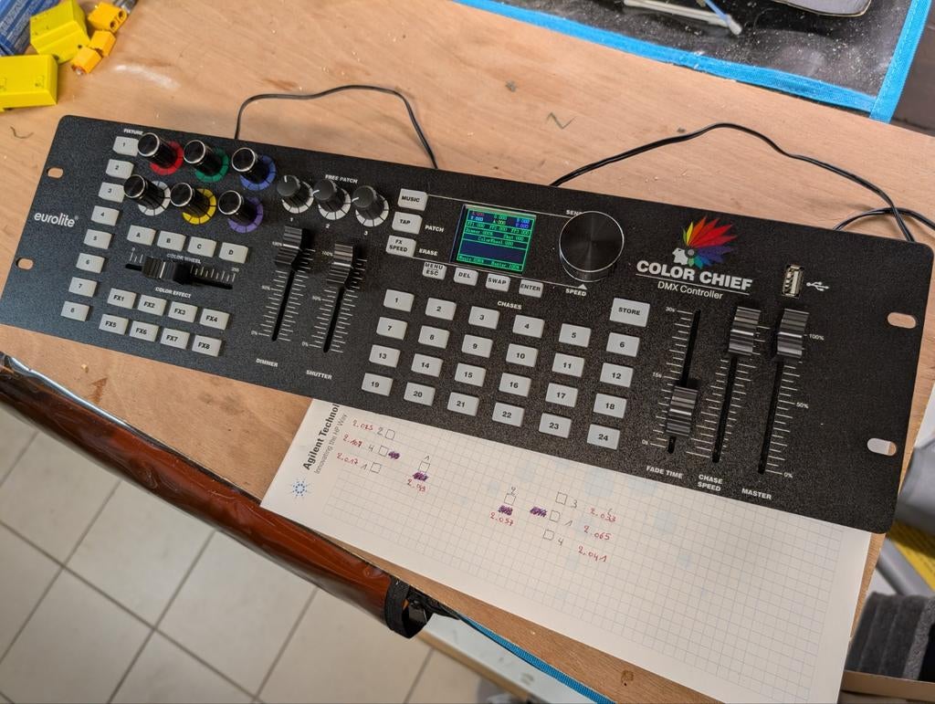 Eurolite Color Chief, Ophalen