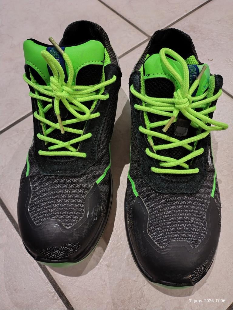 SPARCO Indy e veiligheidsschoenen - maat 40 occasgroen, Ophalen of Verzenden, Gebruikt