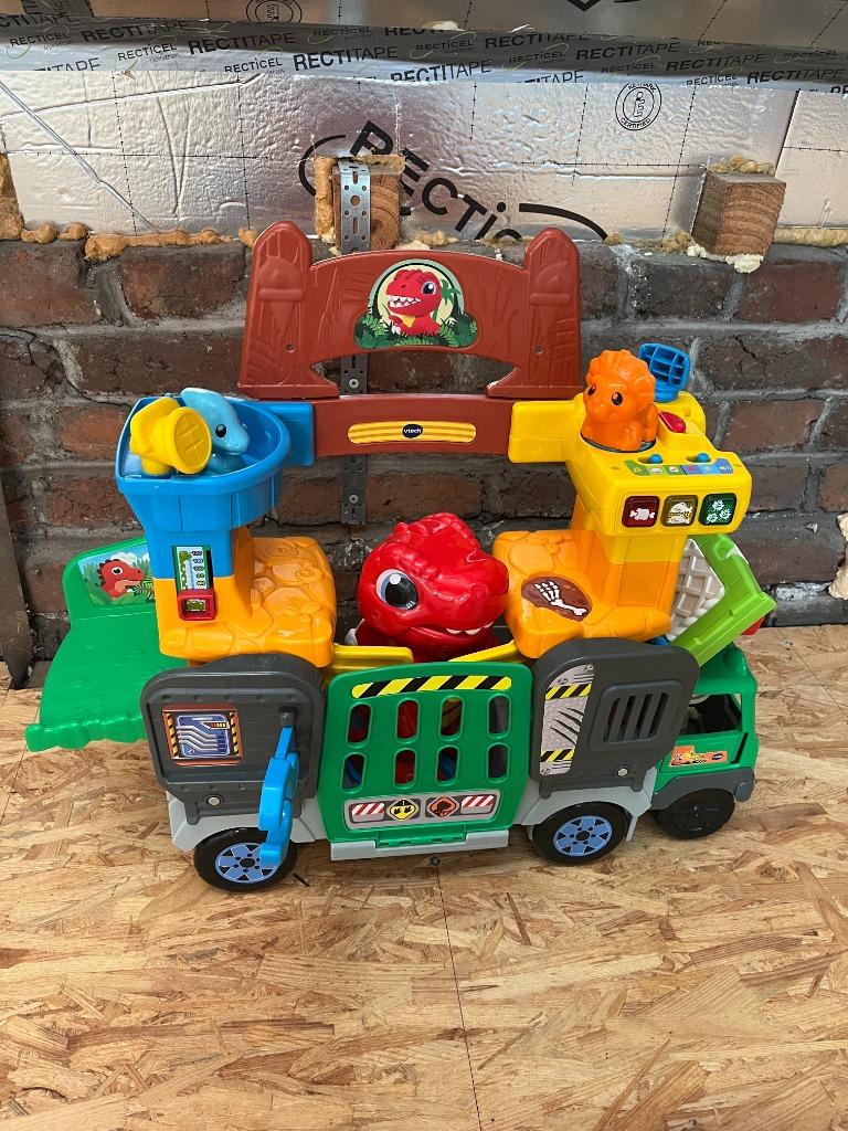 VTech — Tut Tut Buddies - Super Truck Park SOS Dinos, Kinderen en Baby's, Speelgoed | Vtech, Ophalen of Verzenden