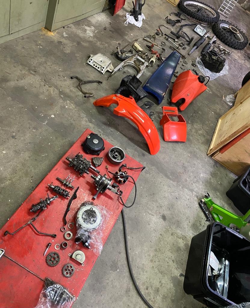 pieces Honda XR250r 1984 1985, Motos, Enlèvement, Utilisé