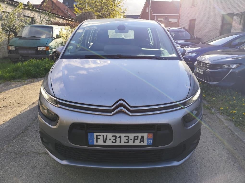 Citroën Gr.C4 Spacetourer1.5d, aut, 2020,148441 km,10500euro, Autos, Citroën, Argent ou Gris, Achat, Euro 6, Entreprise