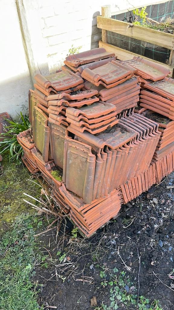 Poêles Pottelberg, Pierre ou Argile, Enlèvement, Utilisé, Rouge