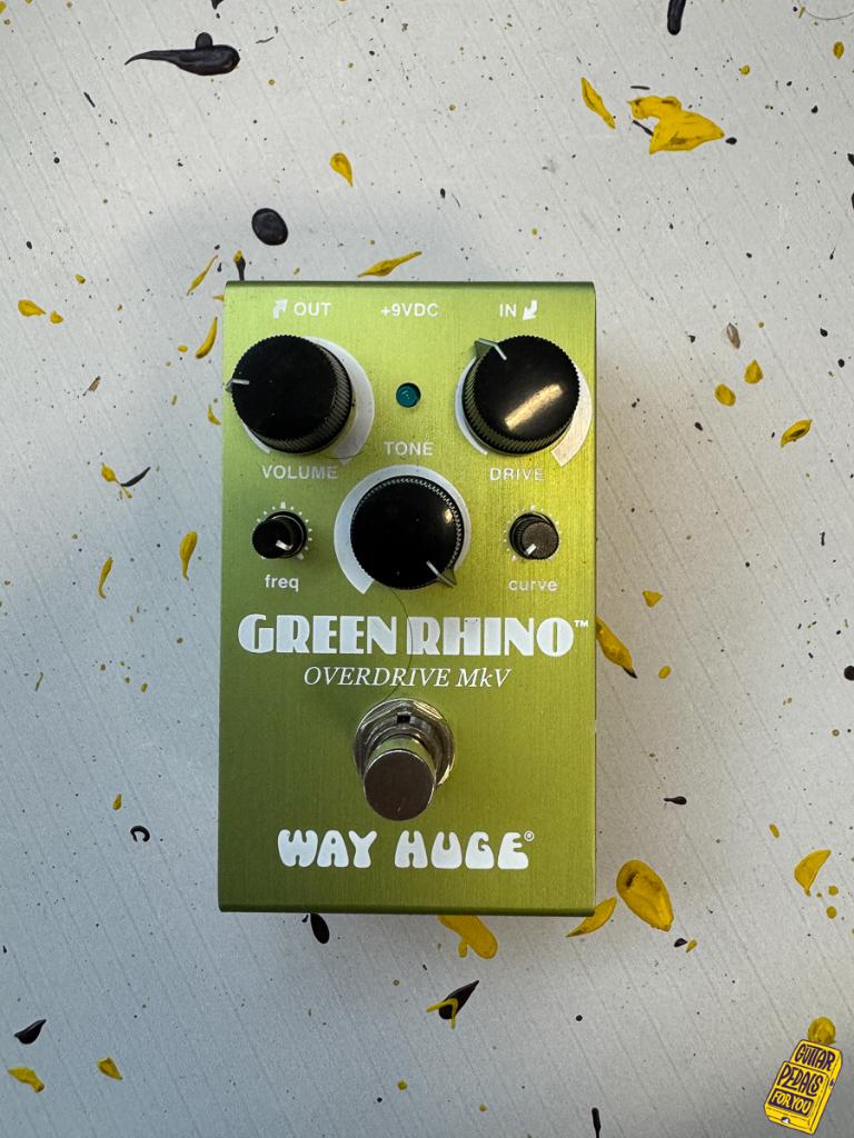 Way Huge WM22 Smalls Green Rhino Overdrive MkV, Ophalen of Verzenden, Gebruikt, Distortion, Overdrive of Fuzz