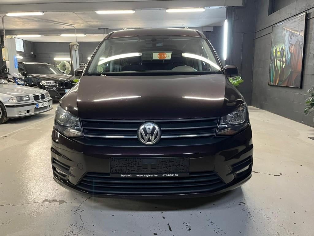 VW CADDY MAXI **7PL** 12 MOIS DE GARANTIE, 75 kW, Stof, 7 zetels, Bedrijf